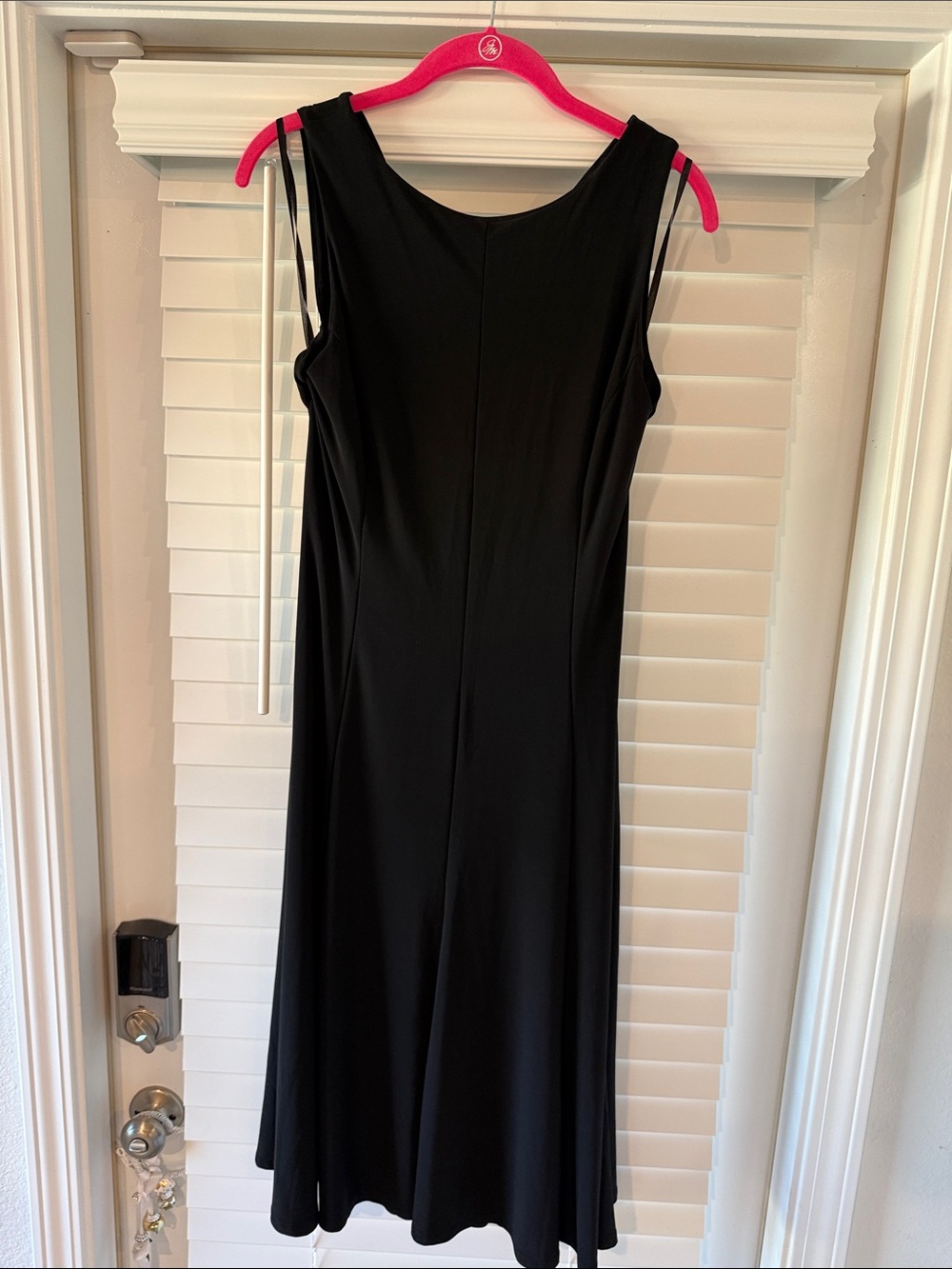 American Living Black Sleeveless Midi Dress